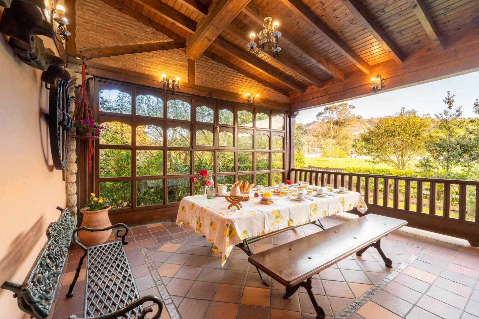 Casa En La Costa Con Wifi Jardin Y Barbacoa Guest House Llanes Exterior photo